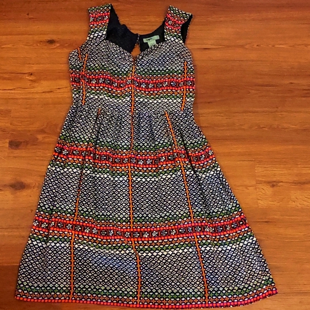 Anthropologie Maple 100% Silk Dress